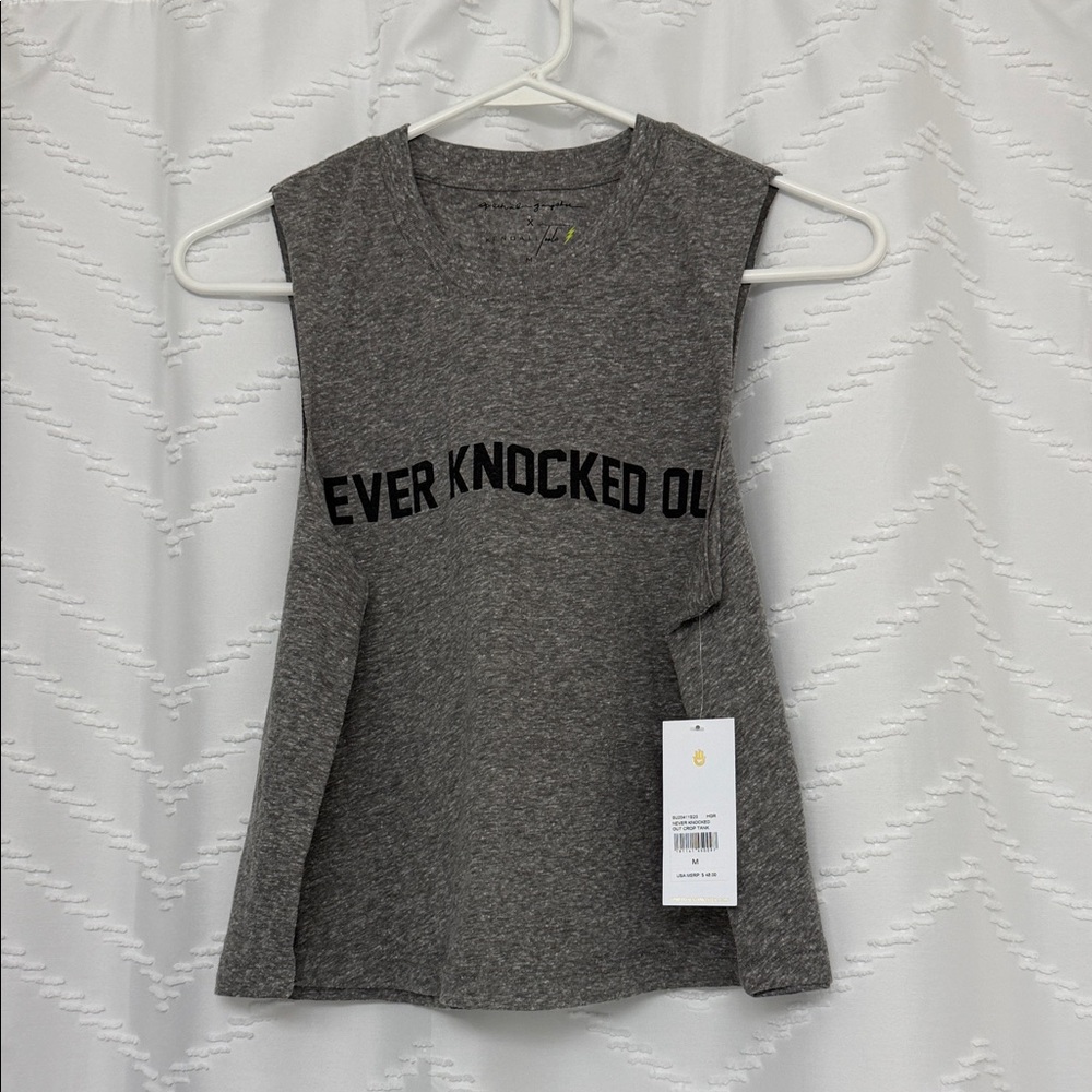 Spiritual Gangster Gray Crop Tank